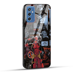 Samsung Galaxy M52 5G Back Cover Superhero Collage Printed Glass Case