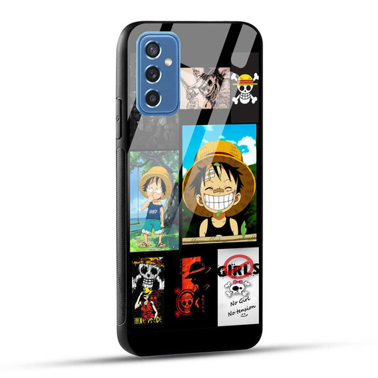 Samsung Galaxy M52 5G Back Cover No Girls No Tension Printed Glass Case