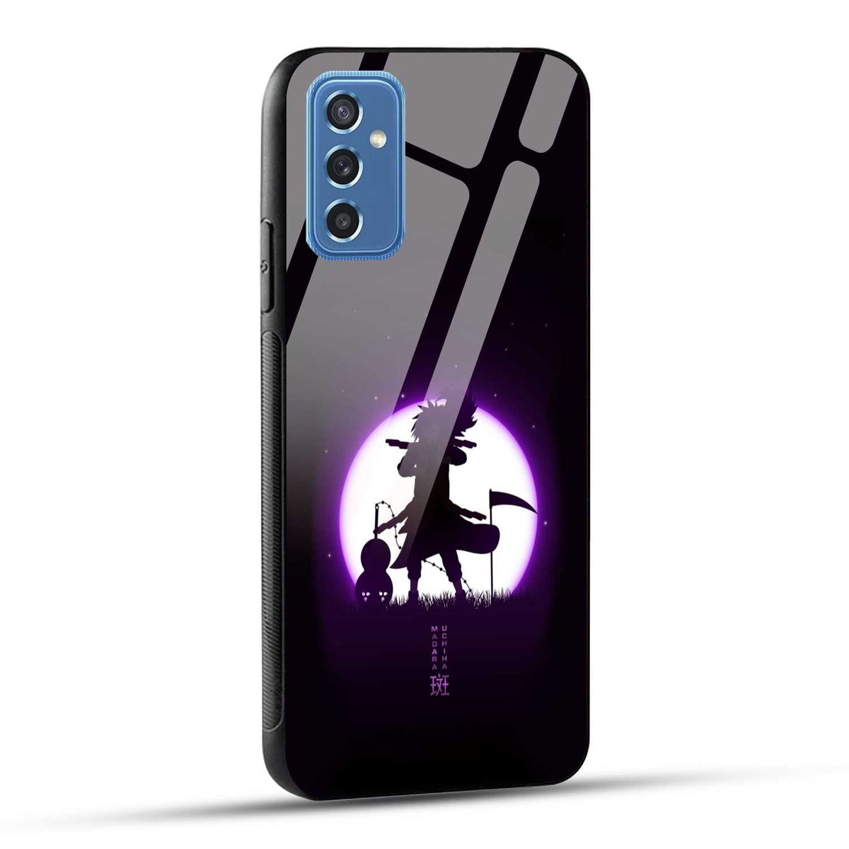 Samsung Galaxy M52 5G Back Cover Madara Uchiha Printed Glass Case