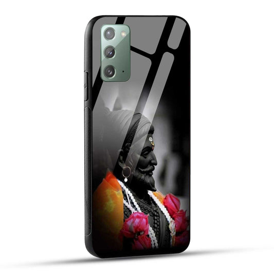 Samsung Galaxy Note 20 Back Cover Chatrapati Shivaji Maharaj Raje Printed Glass Case