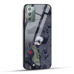 Samsung Galaxy Note 20 Back Cover Kakashii Printed Glass Case