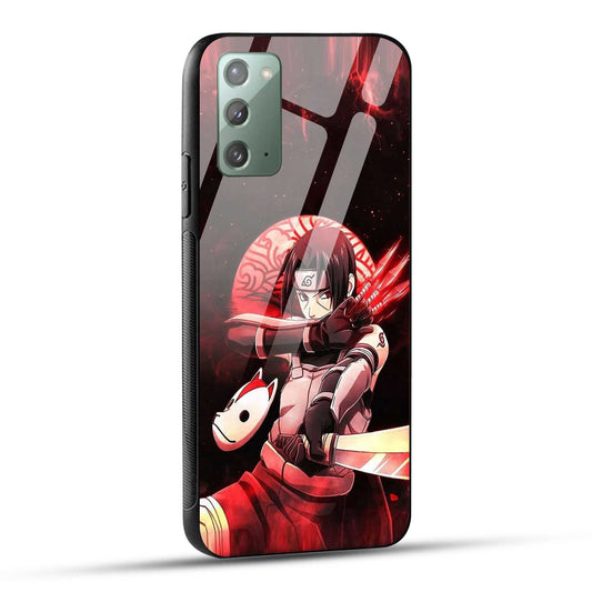 Samsung Galaxy Note 20 Back Cover Itachii Printed Glass Case