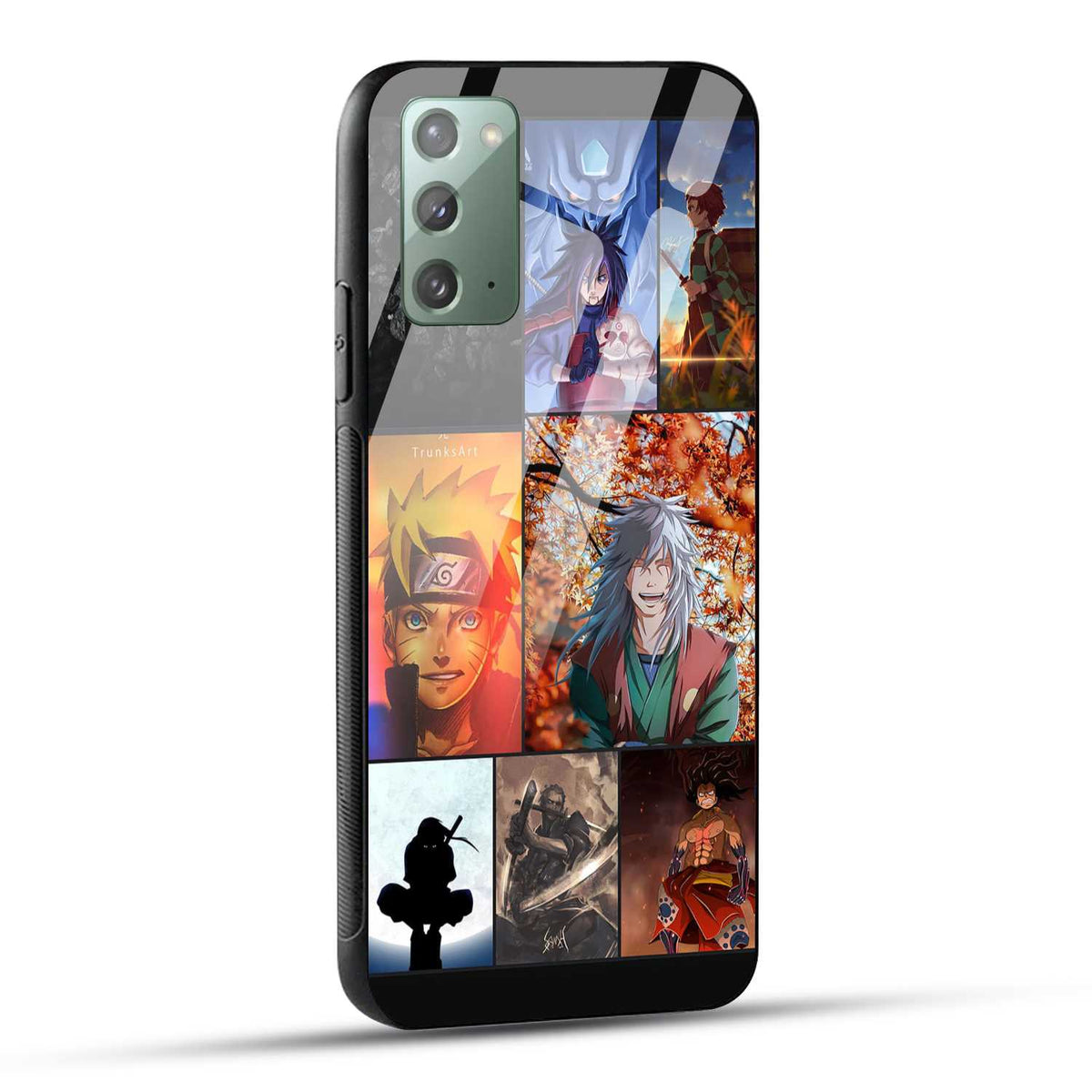 Samsung Galaxy Note 20 Back Cover Kakashii Narutto Printed Glass Case