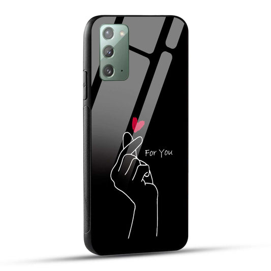 Samsung Galaxy Note 20 Back Cover For You Printed Glass Case