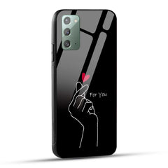Samsung Galaxy Note 20 Back Cover For You Printed Glass Case