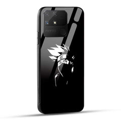 Realme Narzo 50A Back Cover Narutto Anime Glass Case