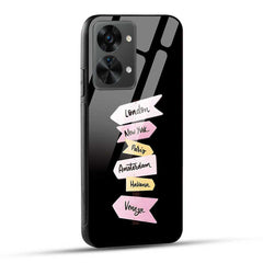OnePlus Nord 2T 5G Back Cover Traveler Glass Case