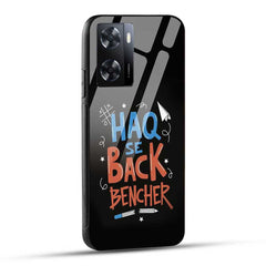 OPPO A57 2022 / OPPO A77 / OPPO A77s / OPPO K10 5G Back Cover Back Bencher Glass Case
