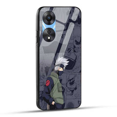 OPPO A78 5G Back Cover Kakashi Glass Case