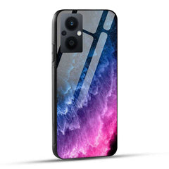 Oppo F21 Pro 5G / Oppo F21s Pro 5G Back Cover Abstract Colorful Glass Case