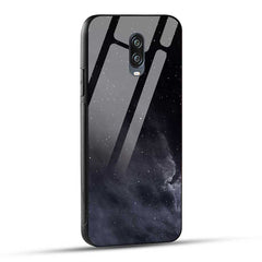 One Plus 6T / OnePlus 7 Back Cover Stars in The Dark Glass Case