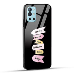 OnePlus 9R Back Cover Traveler Glass Case