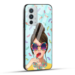 OnePlus 9RT / OnePlus 9RT 5G Back Cover Cool Girl Glass Case