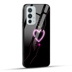OnePlus 9RT / OnePlus 9RT 5G Back Cover Love Forever Heart Glass Case