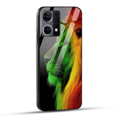 OPPO F21 Pro / Oppo F21s Pro Back Cover Lion King Glass Case