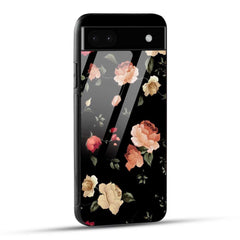 Google Pixel 6A Back Cover Flowers Froral Printed Glass Case