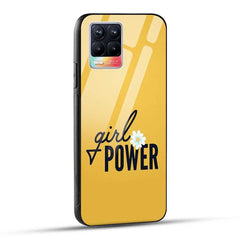 Realme 8 / Realme 8 Pro Back Cover Girl Power Girly Glass Case