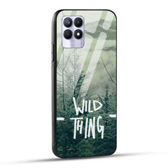 Realme 8i / Realme Narzo 50 4G Back Cover Wild Thing Glass Case