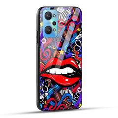 Realme GT Neo 2 / Realme GT Neo 3T / REALME GT 2 Back Cover Trending Graffiti Glass Case