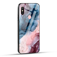 Redmi Note 6 Pro Back Cover Marble Color Glass Case