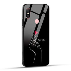 Redmi Note 6 Pro Back Cover for You Glass Case
