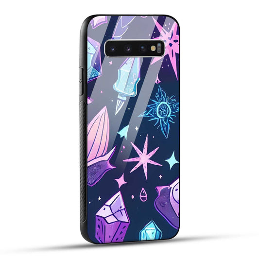 Samsung Galaxy S10 4G Back Cover Stones Of Ancestors Printed Glass Case
