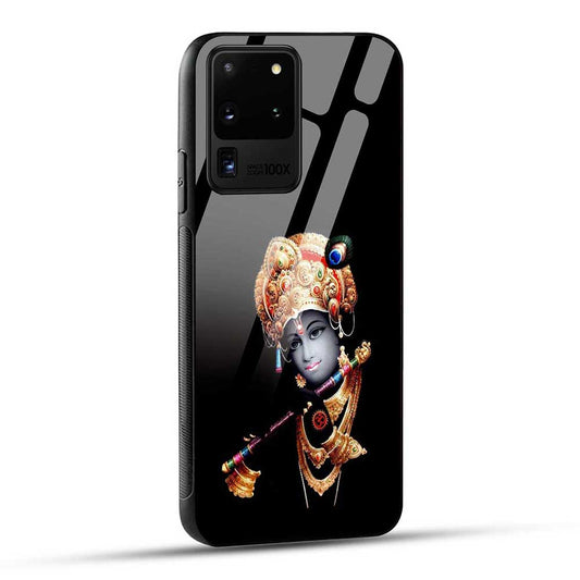 Samsung Galaxy S20 Ultra Back Cover Lord Krishnaa Glass Case