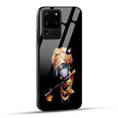 Samsung Galaxy S20 Ultra Back Cover Lord Krishnaa Glass Case
