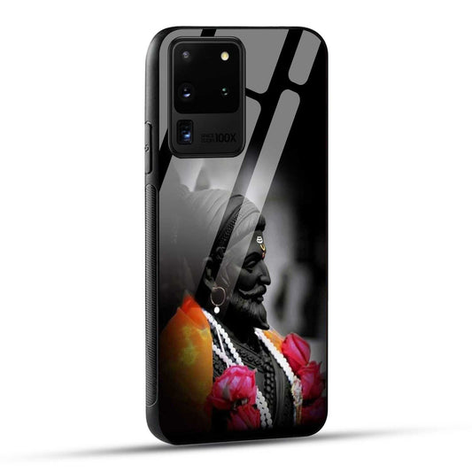 Samsung Galaxy S20 Ultra Back Cover Chatrapati Shivaji Maharaj Raje Printed Glass Case