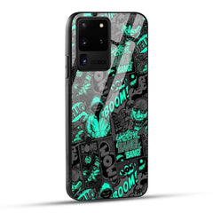 Samsung Galaxy S20 Ultra Back Cover Boom Printed Glass Case