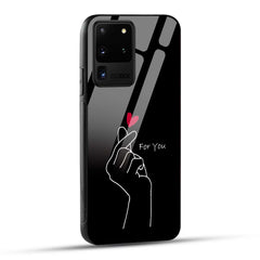 Samsung Galaxy S20 Ultra Back Cover For You Printed Glass Case