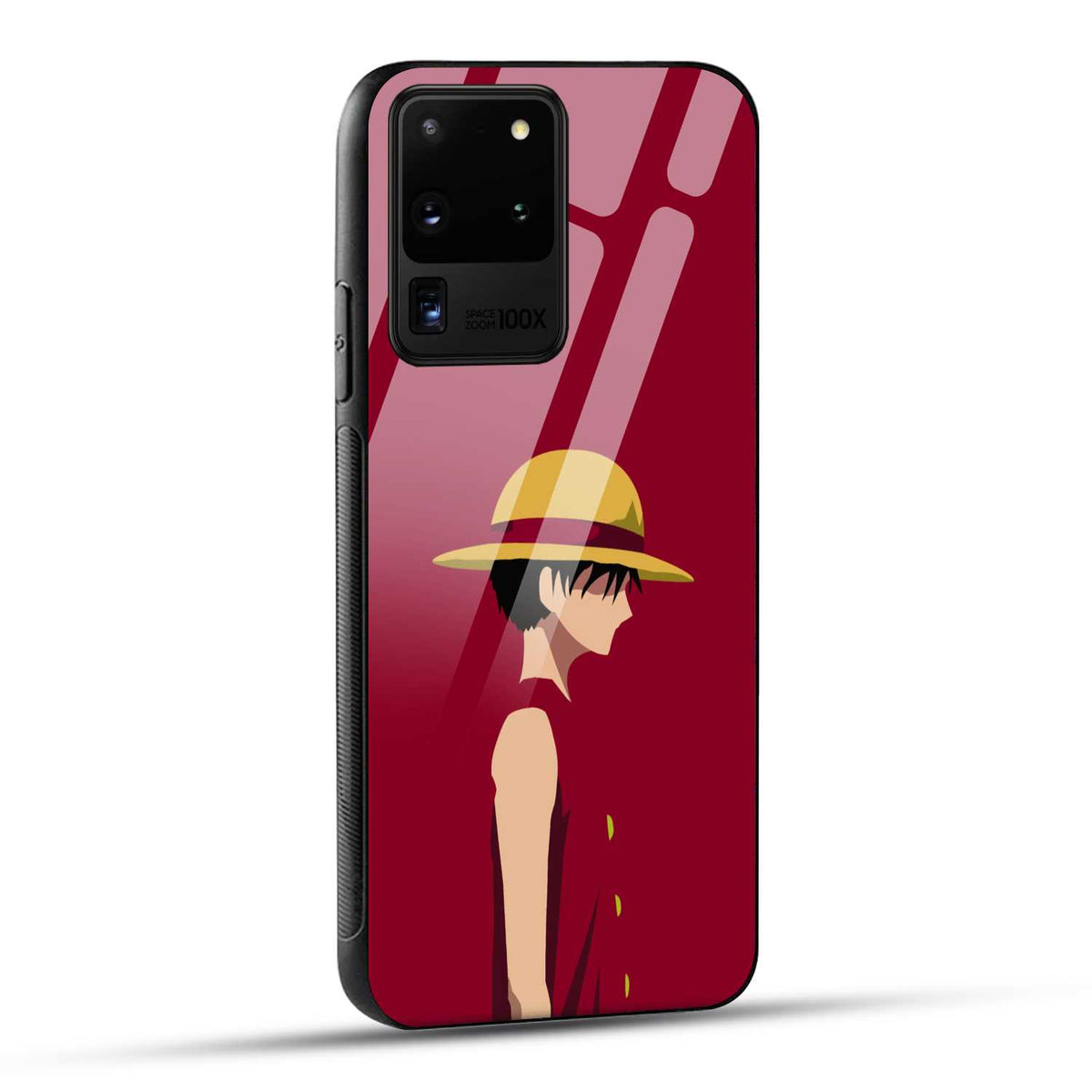 Samsung Galaxy S20 Ultra Back Cover Luffy Printed Glass Case