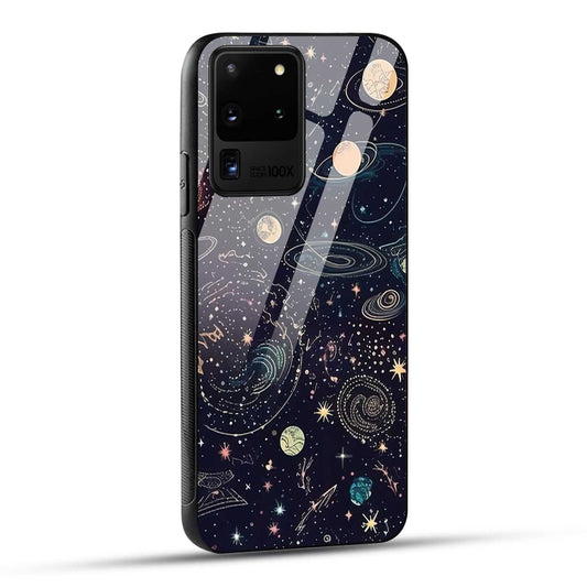 Samsung Galaxy S20 Ultra Back Cover Beauty Of Multiverse Art Printed Glass Case