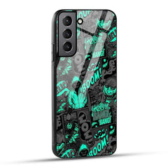 Samsung Galaxy S22 Plus 5G Back Cover Boom Printed Glass Case