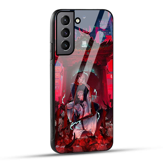 Samsung Galaxy S22 Plus 5G Back Cover Sukuna Printed Glass Case