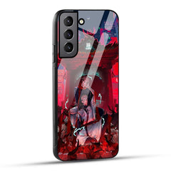 Samsung Galaxy S22 Plus 5G Back Cover Sukuna Printed Glass Case