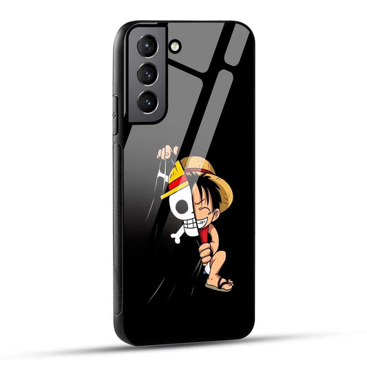 Samsung Galaxy S22 Plus 5G Back Cover Luffy Printed Glass Case