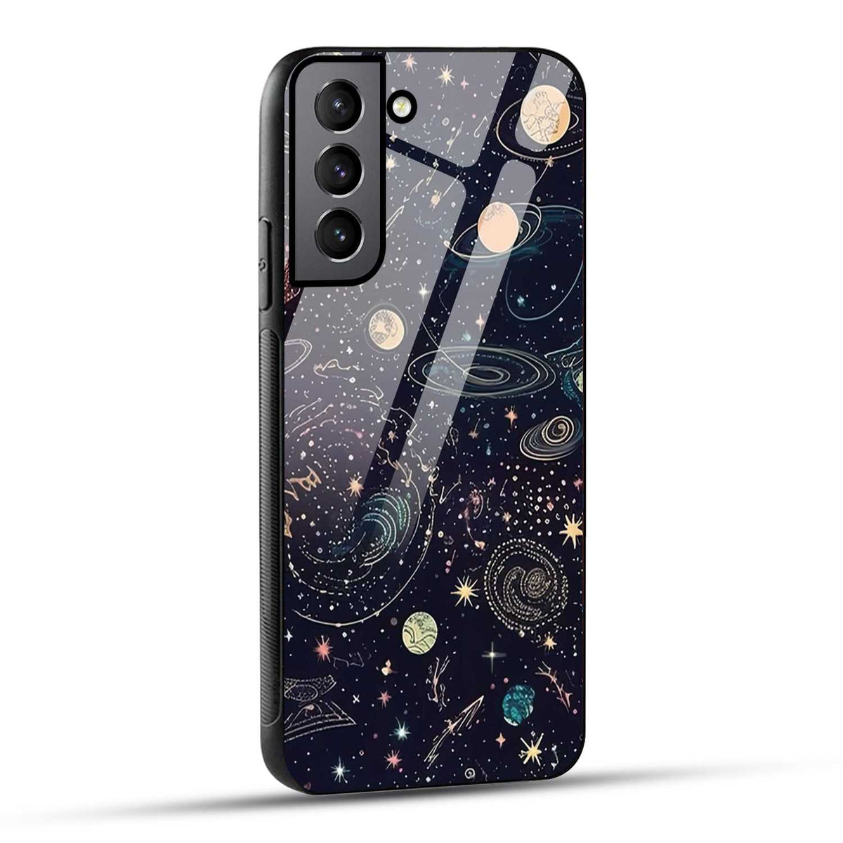 Samsung Galaxy S22 Plus 5G Back Cover Beauty Of Multiverse Art Printed Glass Case