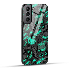 Samsung Galaxy S21 Plus 5G Back Cover Boom Printed Glass Case