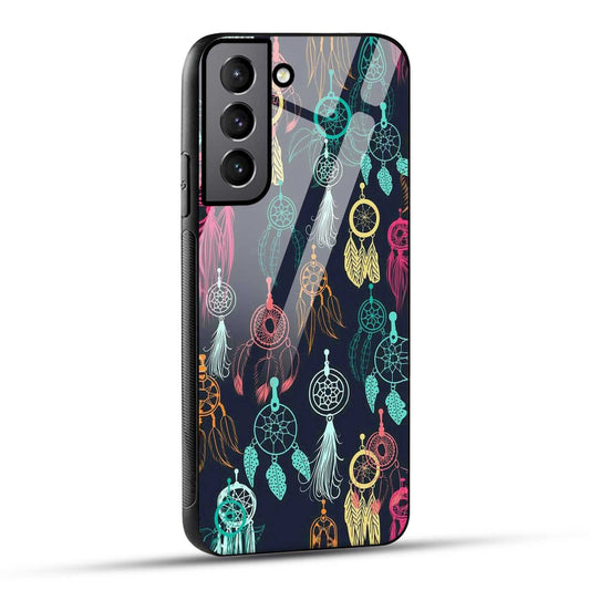 Samsung Galaxy S21 Plus 5G Back Cover Dreamcatcher Printed Glass Case