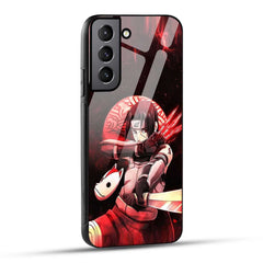 Samsung Galaxy S21 Plus 5G Back Cover Itachii Printed Glass Case