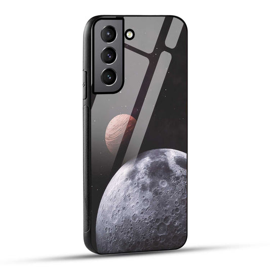 Samsung Galaxy S21 Plus 5G Back Cover Galaxy Space Printed Glass Case