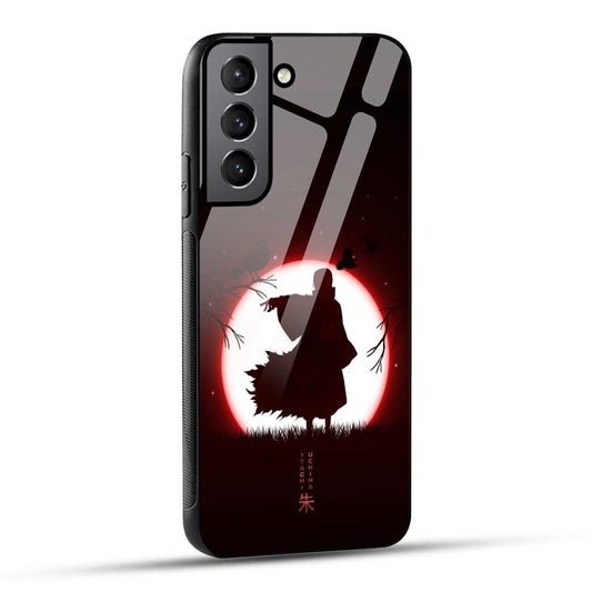 Samsung Galaxy S21 Plus 5G Back Cover Itachi Uchiha Printed Glass Case