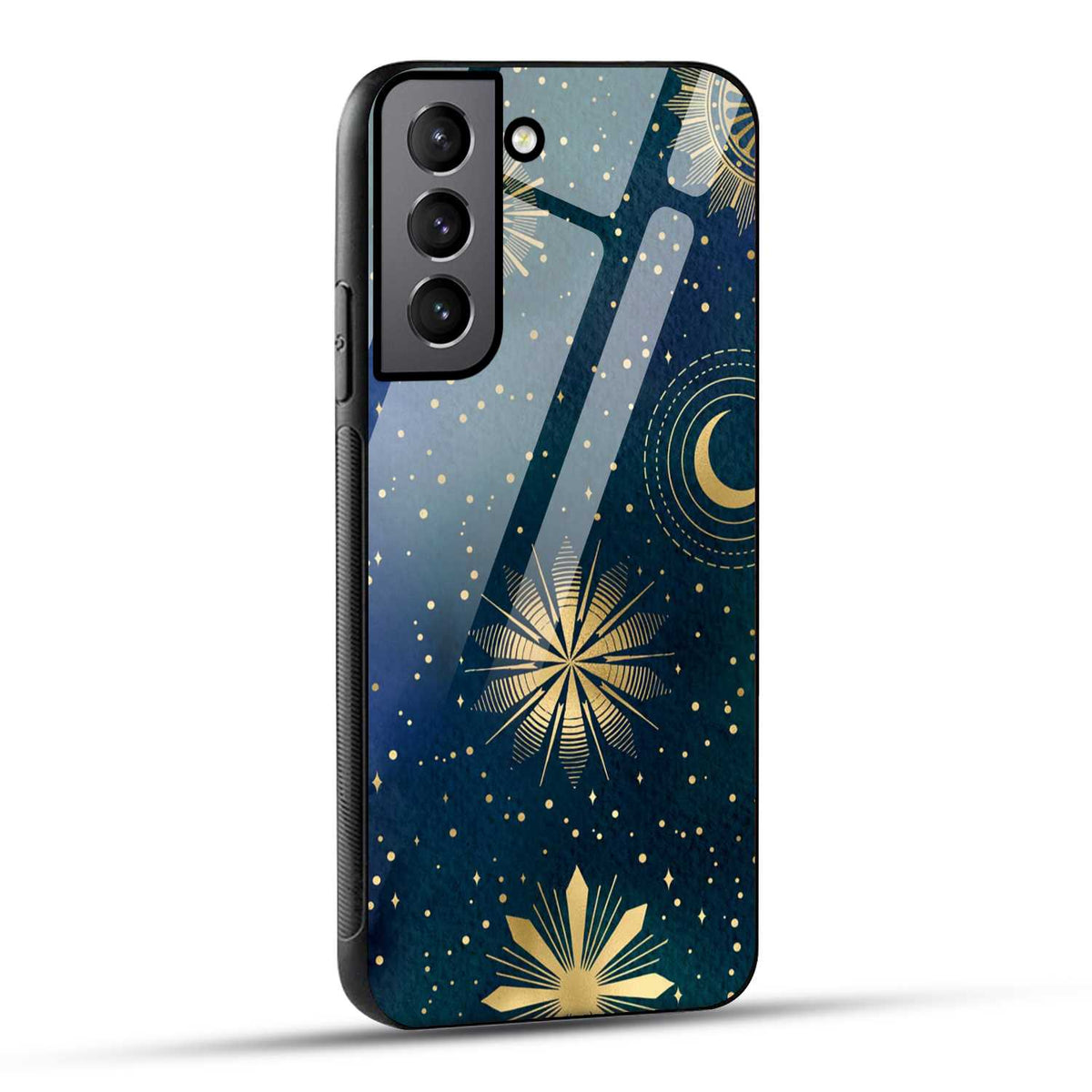 Samsung Galaxy S21 Plus 5G Back Cover Art Of Moon Printed Glass Case