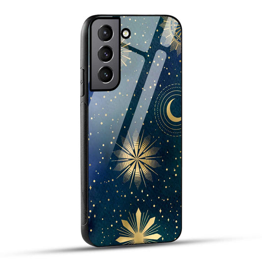 Samsung Galaxy S21 Plus 5G Back Cover Art Of Moon Printed Glass Case