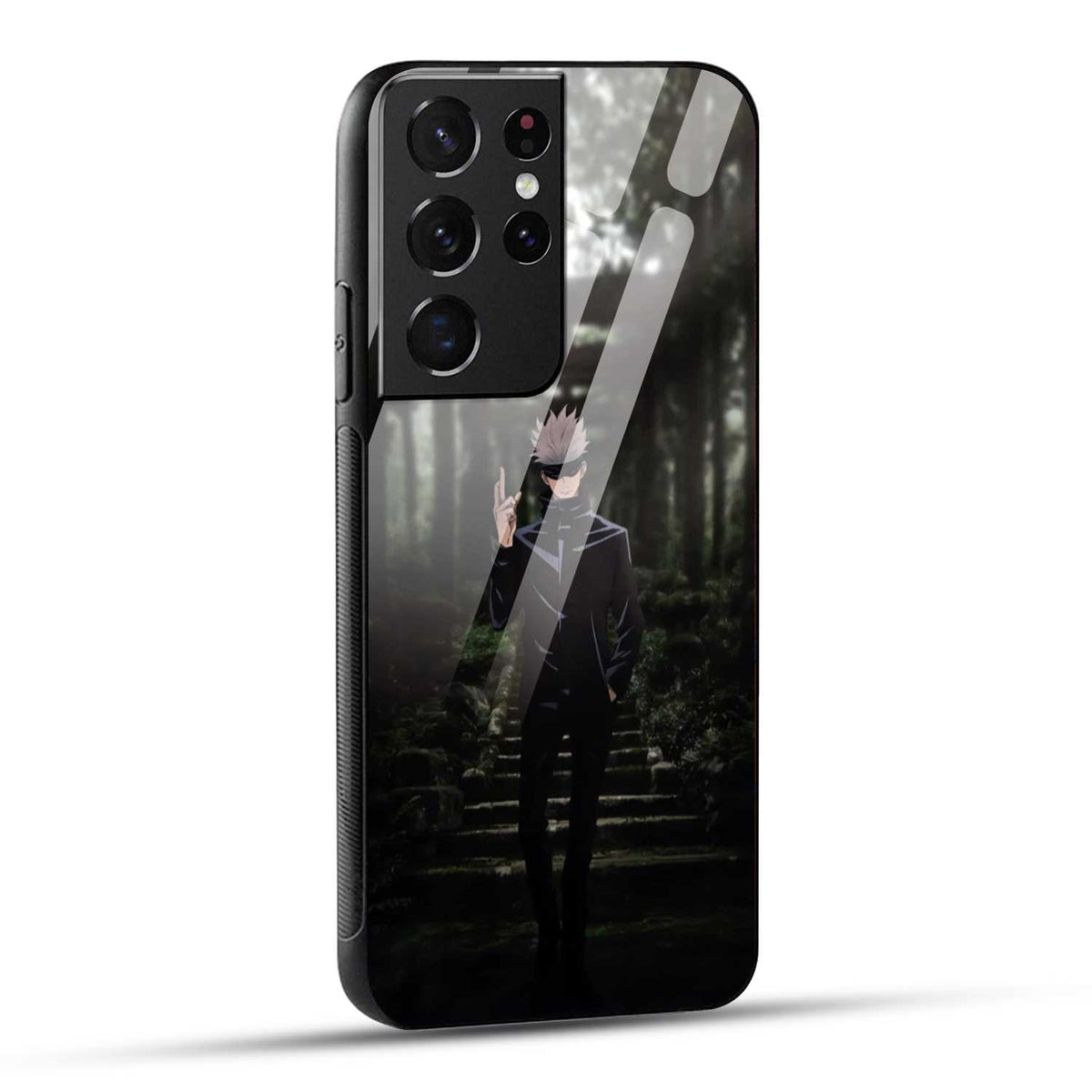 Samsung Galaxy S21 Ultra 5G Back Cover Gojo Printed Glass Case