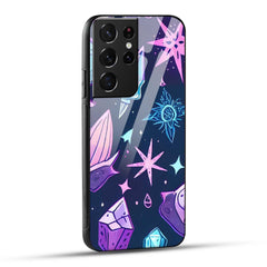 Samsung Galaxy S21 Ultra 5G Back Cover Stones Of Ancestors Printed Glass Case