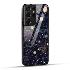 Samsung Galaxy S21 Ultra 5G Back Cover Beauty Of Multiverse Art Printed Glass Case