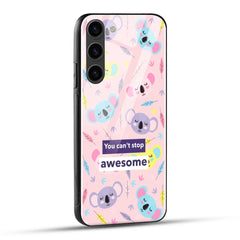 Samsung Galaxy S23 5G Back Cover Koalas Printed Glass Case