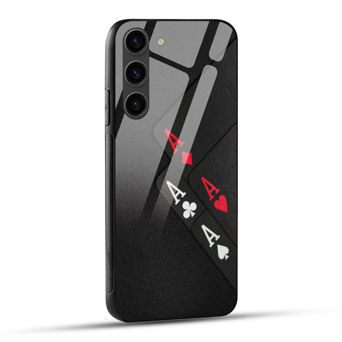 Samsung Galaxy S23 5G Back Cover Aces Printed Glass Case